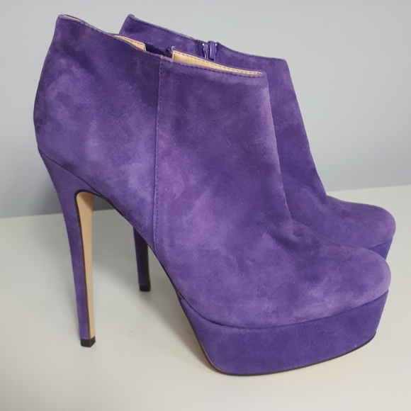 Sirens Ankle Booties Purple